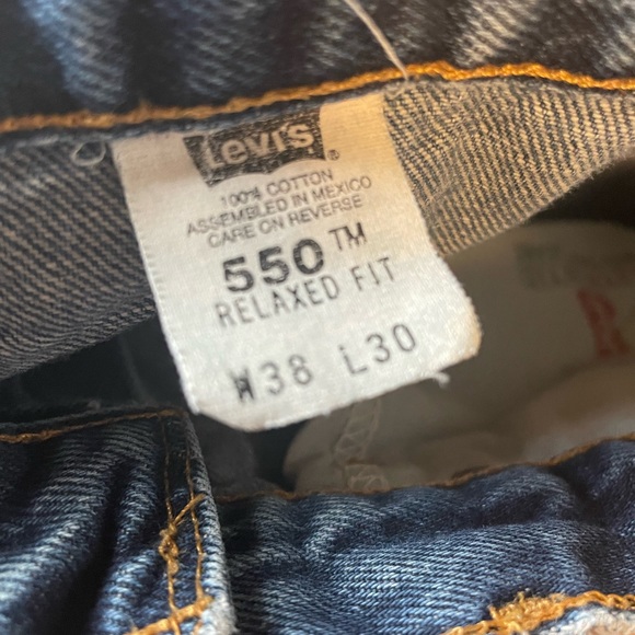 Vintage Levi’s 550s mens size:38/30 - Picture 3 of 4